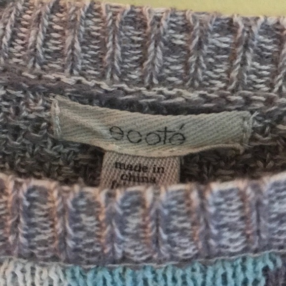 Rayon cotton blend sweater - Picture 2 of 4